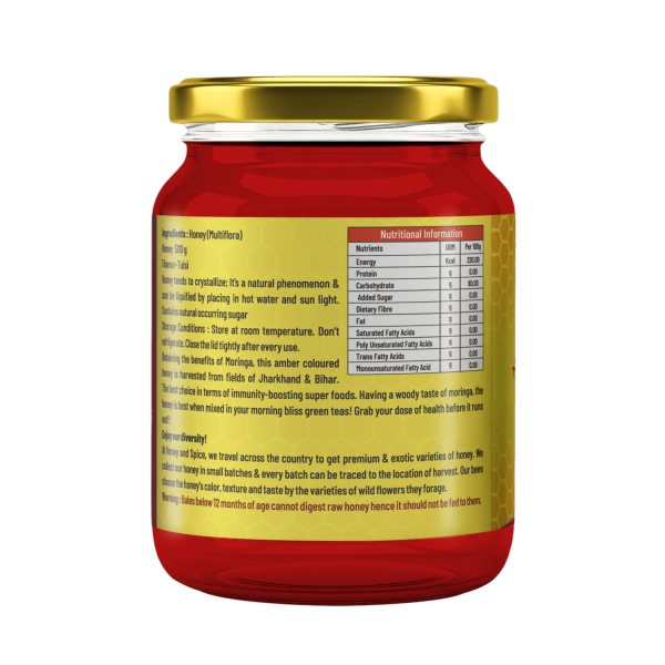 Atharveda Tulsi Honey 500g Mockup 3